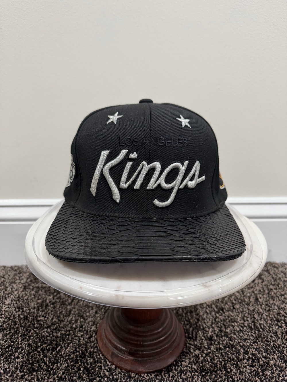 Just Don x Mitchell & Ness NHL Los Angeles Kings Black Hat
